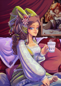 Hot beverage - année chinoise du lapin de métal