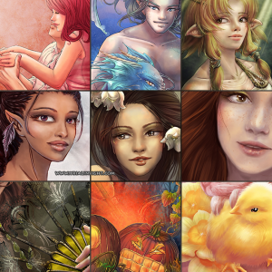 Yrial in Sight | art vs artist 2012 | digital art - Saisei