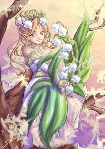 A blade of a Lily ? / Un brin de muguet ?