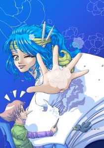 Poster for a workshop / Affiche pour un atelier de dessin