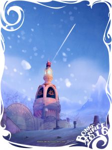 Tour Lu sous la neige