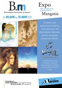 Exposition No-Xice© à la médiathèque Luce Courville à Nantes