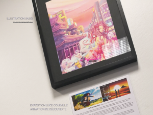 illustrations de Saisei, No-Xice© & descriptif d'un jeu vidéo à Luce Courville