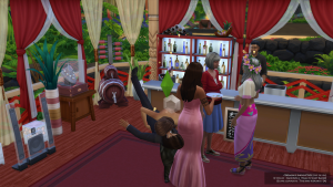 Cérémonie Enchevêtrée, festivités à l'étage | The Sims 4 | SaiseiSims