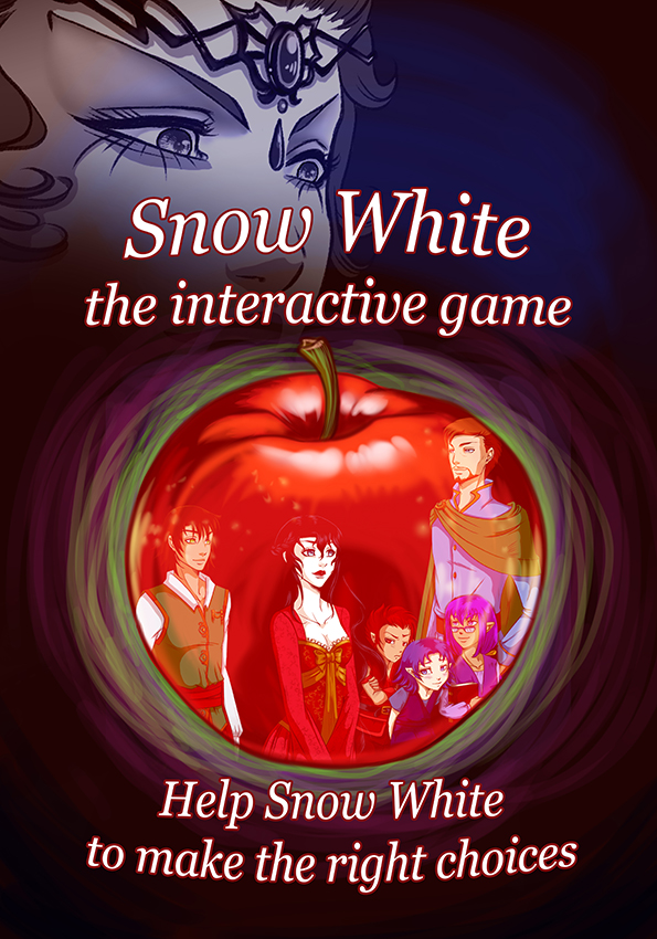Snow White VN : couverture pour la version internationale anglaise