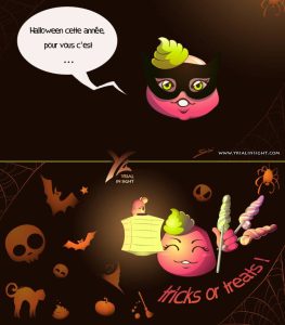 Fraizibi pour Halloween, l'endorser de l'asso Wazabi !