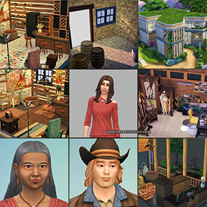Yrial in Sight | mashup 2023 des builds dans le jeu vidéo Les Sims 4 | SaiseiSims